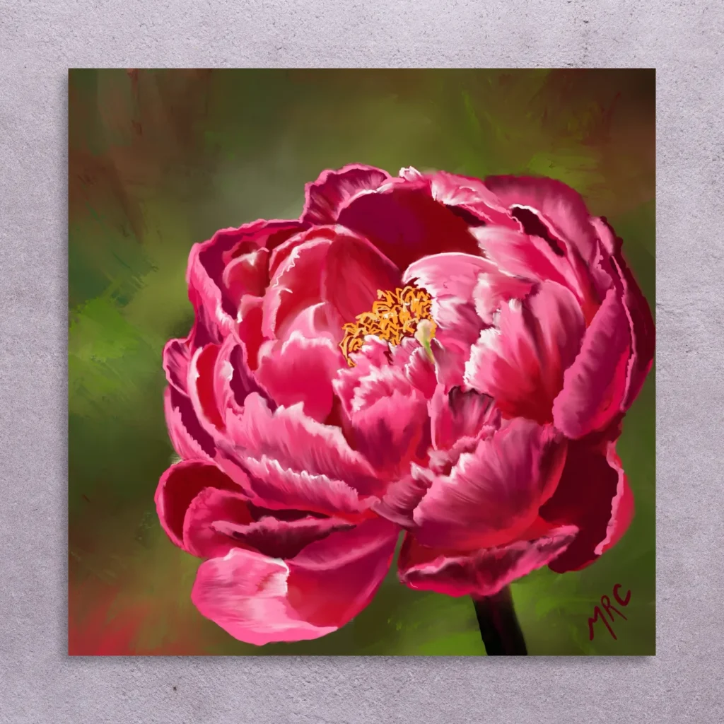Red Peony